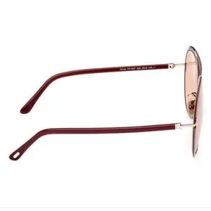 NEW TOM FORD RICKIE SUNGLASSES TF1007 69E UNISEX EYEWEAR FT1007/S RED BROWN NEW TOM FORD RICKIE SUNGLASSES TF1007 69E UNISEX EYEWEAR  main image 4